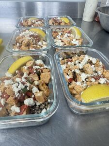 Mediterranean Chicken Bowl Meal Prep 1