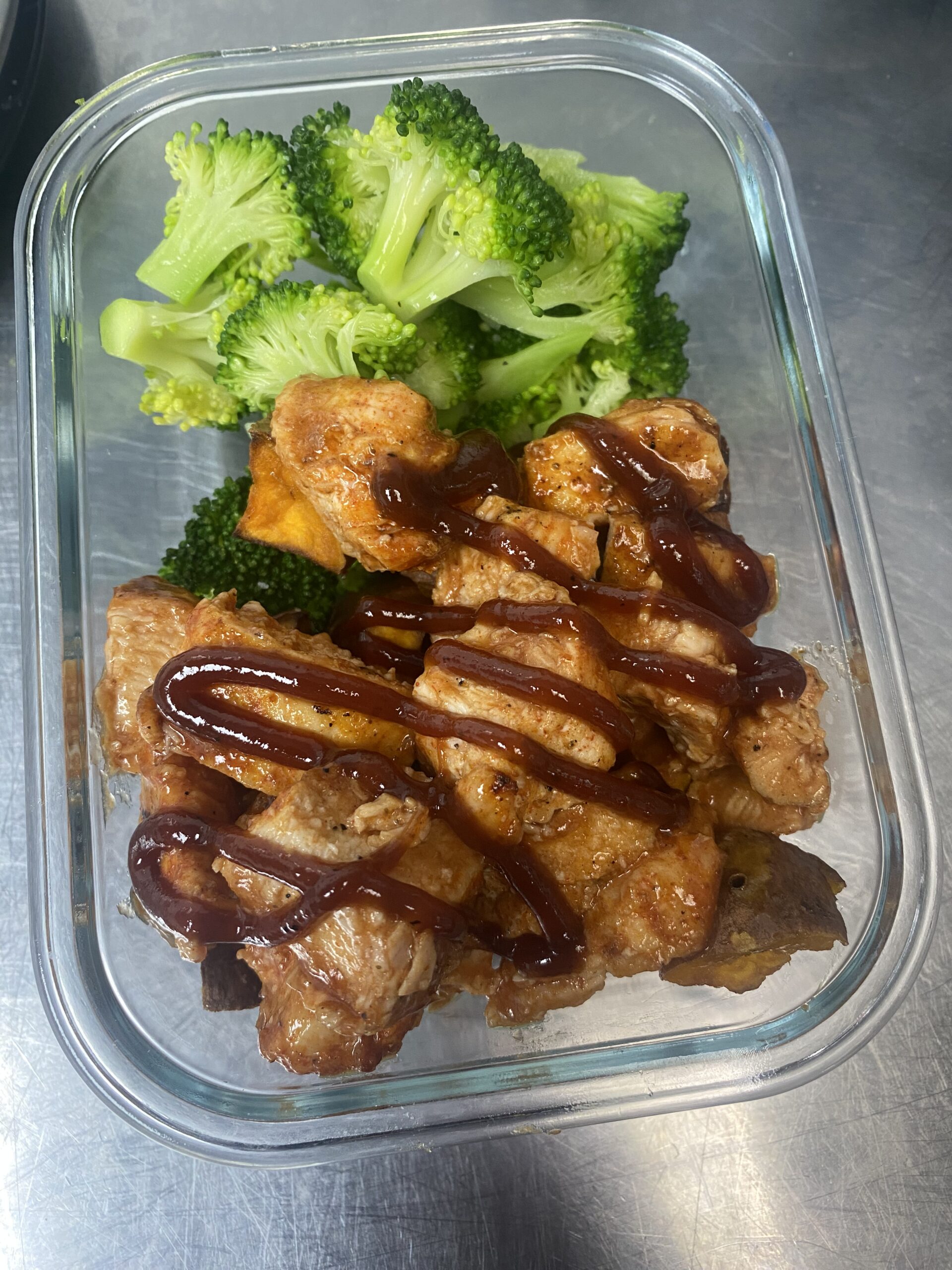 Wednesday Meals 27 BBQ Chicken Chunks Meal Prep